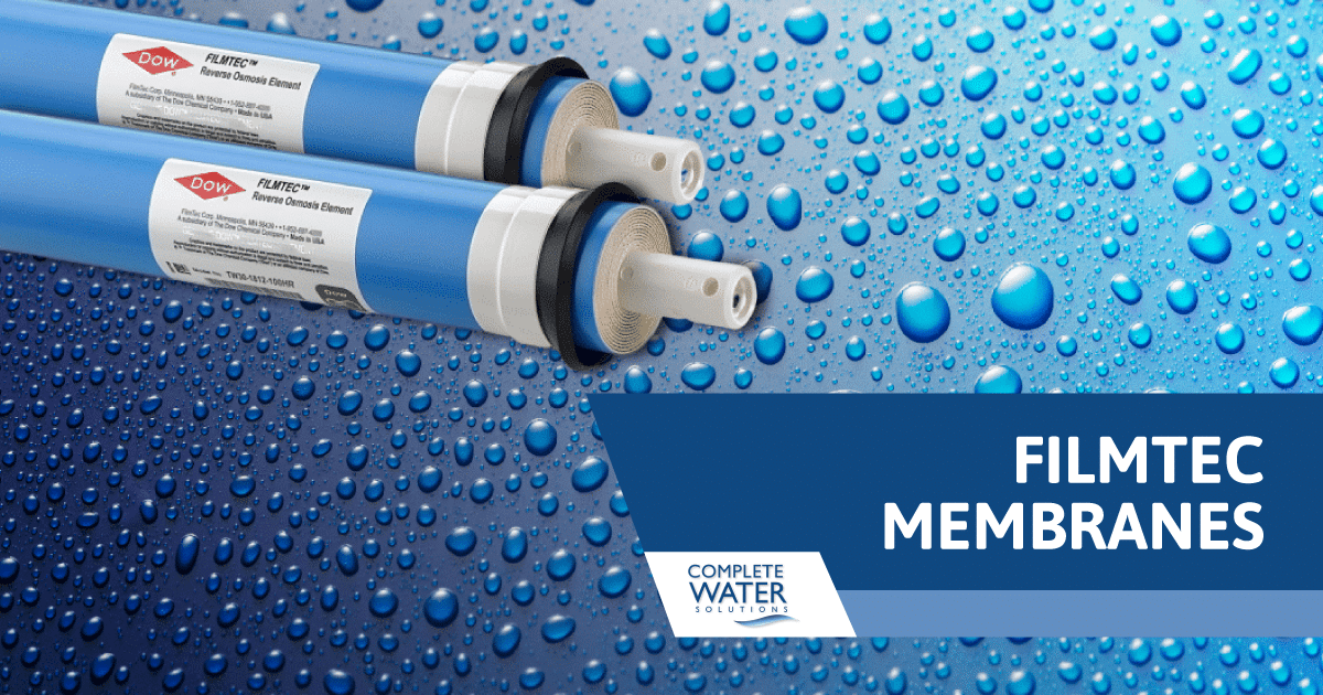 Filmtec Membranes Complete Water Solutions